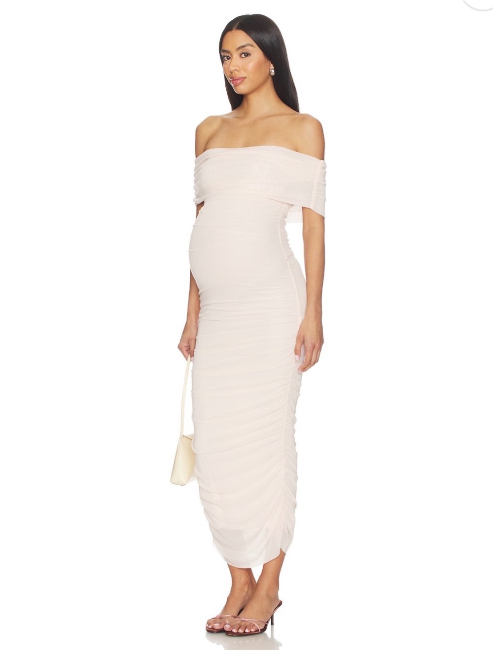 Bumpsuit Pale Pink Mesh Dress